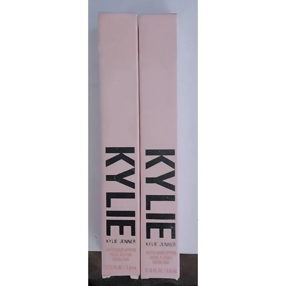 KYLIE JENNER Lot of (2) Matte Liquid Lipstick~736 On Brand & 346 A Moment